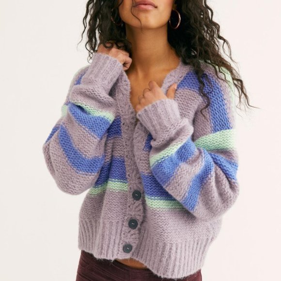 Free People Sweaters - Free People Fine TIme Cardigan Sweater Medium NWT